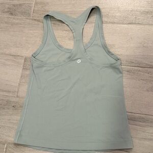 lululemon athletica Women's Gray Racerback Tank Top